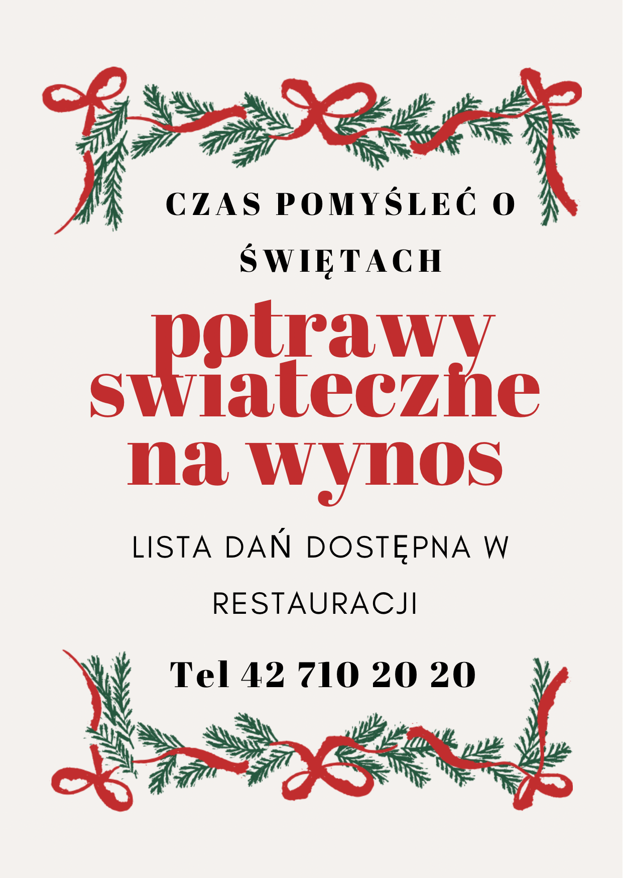 Nasze dania to prawdziwa magia świąt 